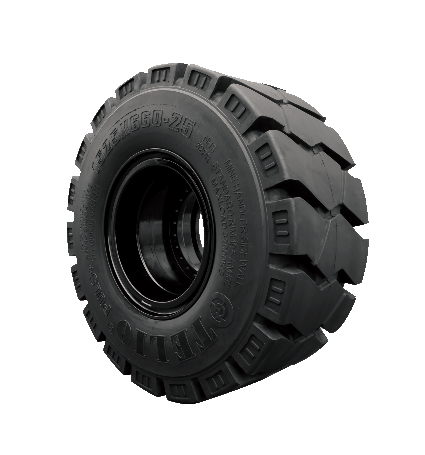 Filled Solid Tire Assembly