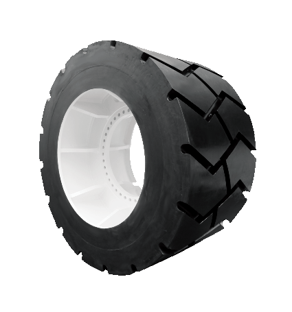  Polyurethane Solid Tire Assembly